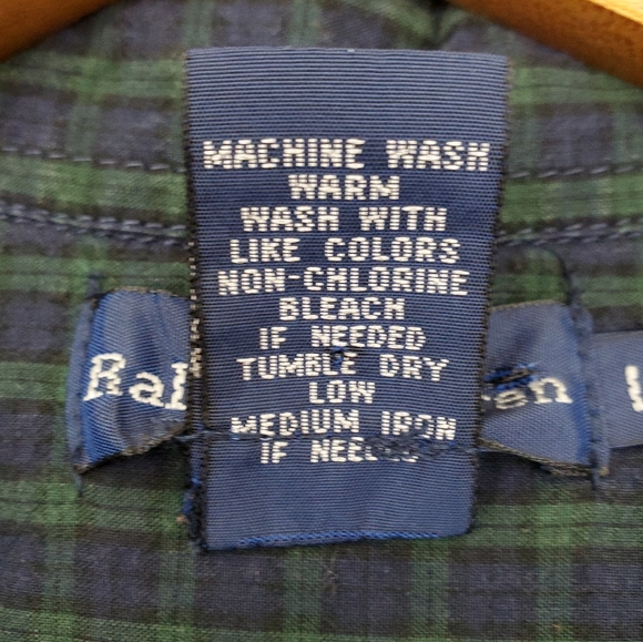 Ralph Lauren Plaid Button Up Shirt - Picture 11 of 11
